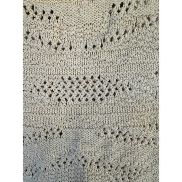 American Eagle Sweater-Cream-Size Small - Picture 5 of 8